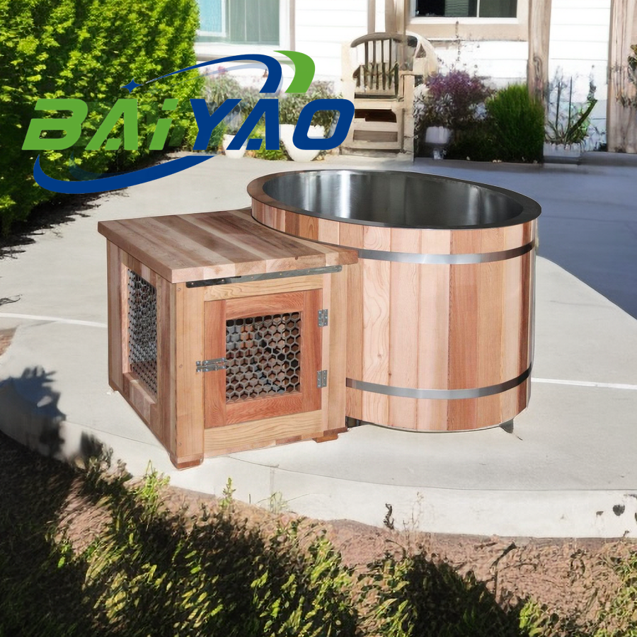 Outdoor Cold Plunge Tub Customized Stainless Steel Spa Cold Plunge Tub Water Chiller Cold Plunge For Sale