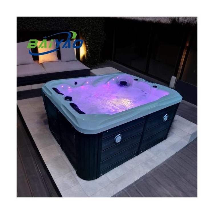 Price Cheap Jacuzzis Outdoor Spa Bathtub Luxury Acrylic Whirlpool Massage Spa Hot Tub  And Smart Play Balboa 3 Person Hottub