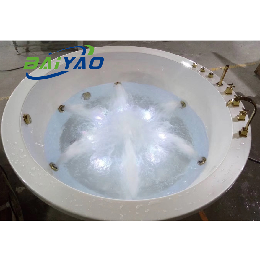 BaiYao Drop-In Jacuzzier Bathtub Sauna Beauty Spa Aqua Therapy  Improve Sleep Quality Yacuzy Indoor