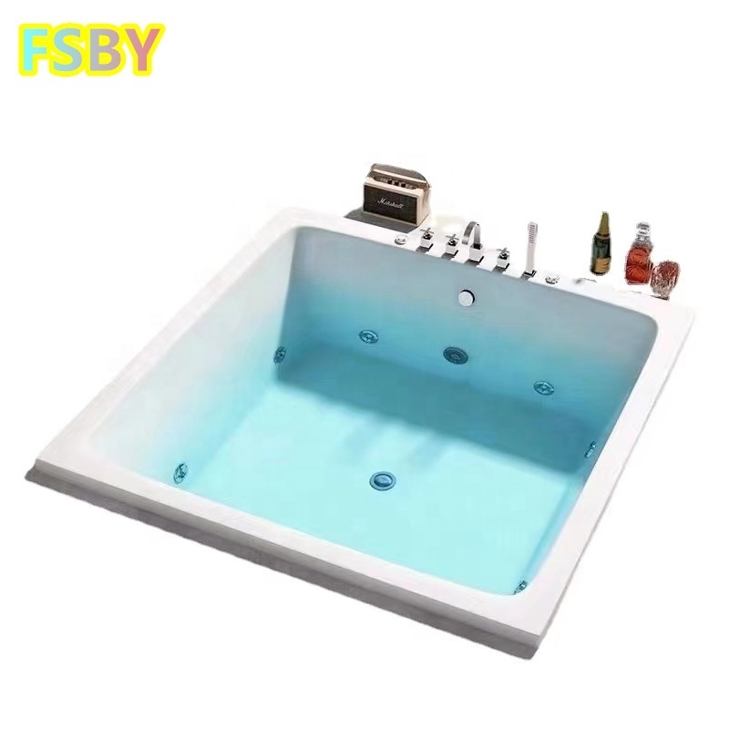 Embedded Underground Bathtub Drop In Build In Massage Bathtub For Usa Market