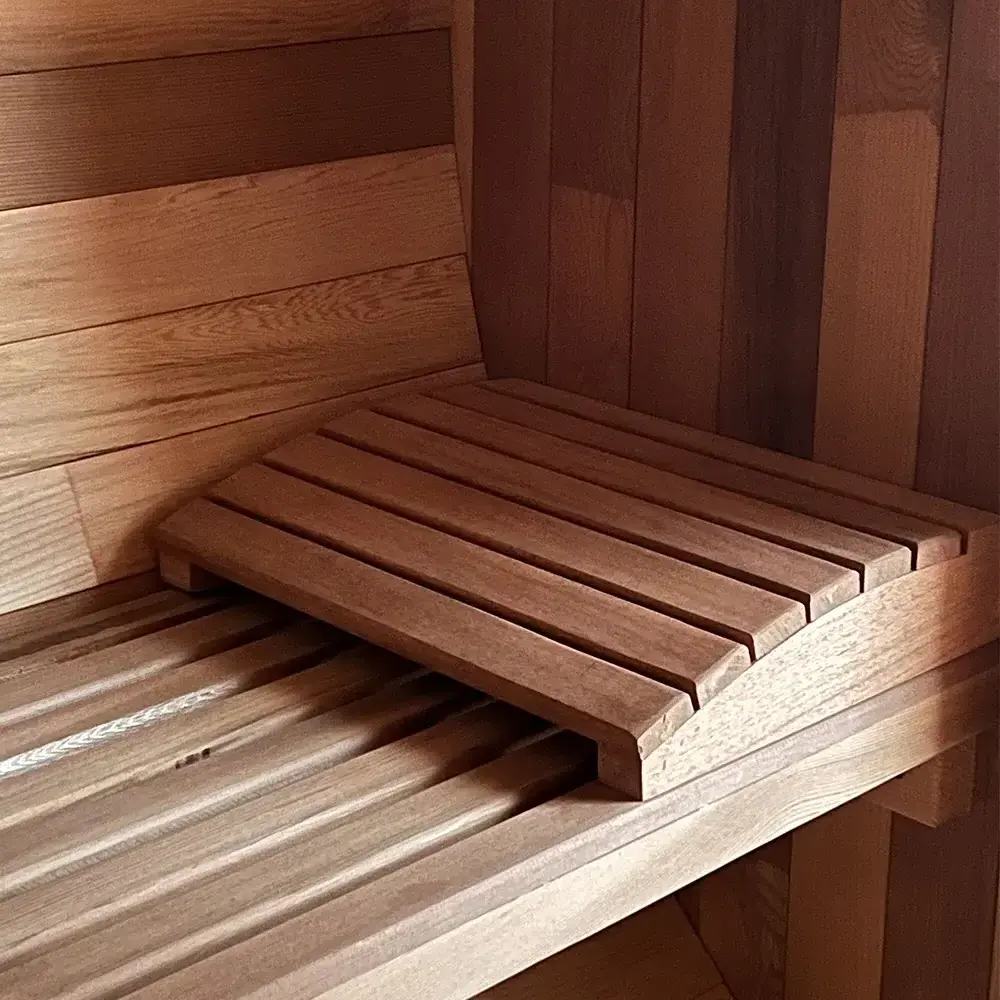 Factory New Outdoor Sauna Room Of Wood Burning Red Cedar Wholesale Saunas Sauna Barrel Steam For Relaxing Modern