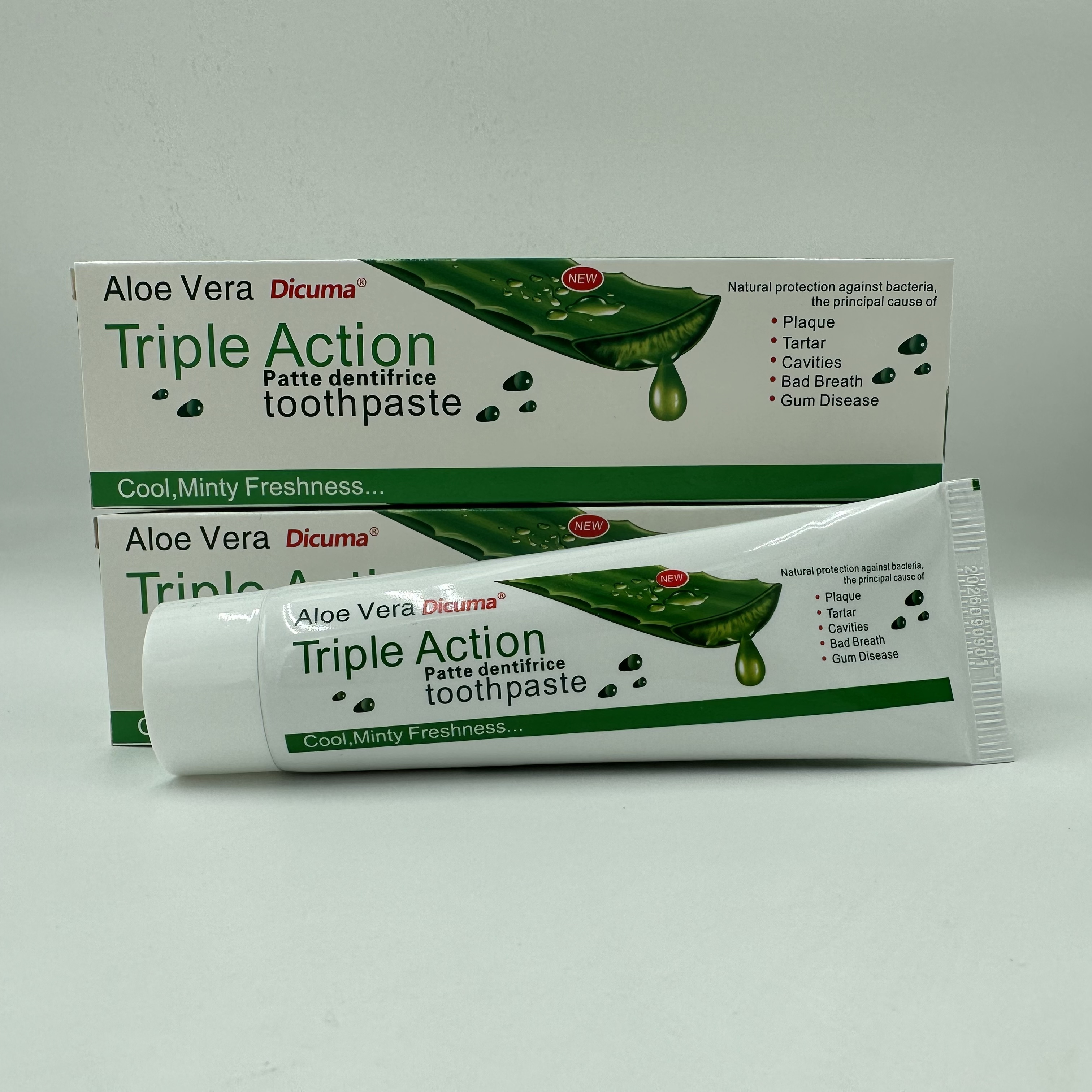 Chinese manufacturer Aloe vera toothpaste OEM fluoride free toothpaste whitening toothpaste wholesale