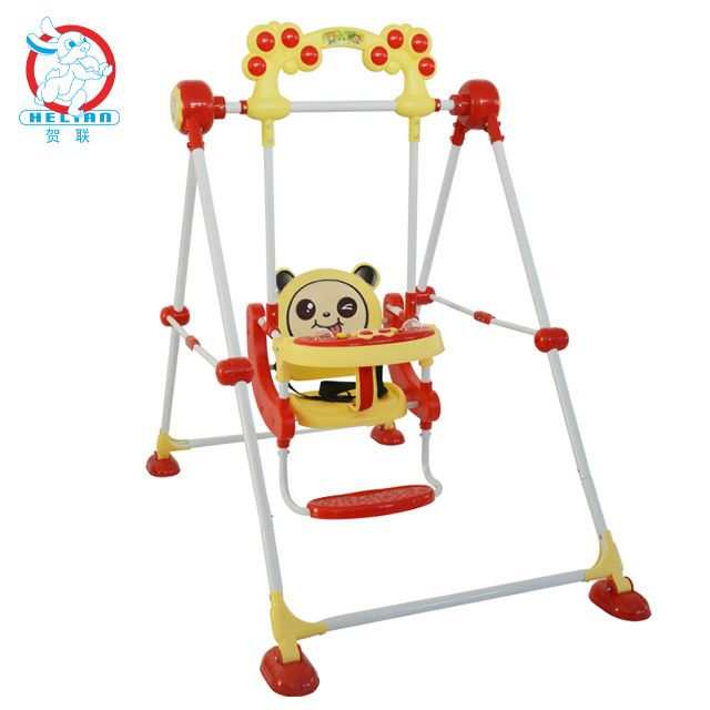 BLM Fashion Design indoor Toy Cartoon Hanging Baby Swing Chair baby rocker swing cradle child swing