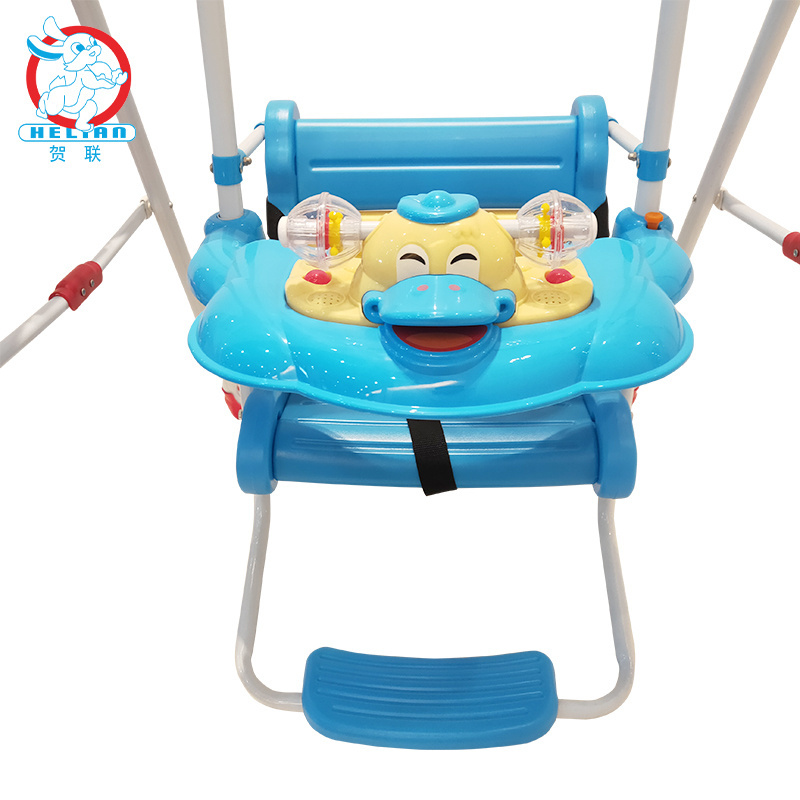 BLM Factory Wholesale Best Selling Price Cheap Foldable Convenient Outdoor ingenuity baby swing with seat