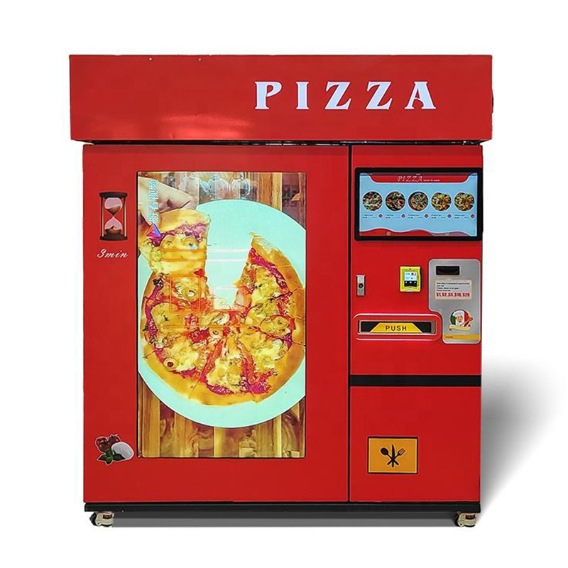 Hamburgers Vending Machine With Elevator In 24hours Pizza Robot Box Fresh Pizza Vending Machines Machine Machineautomated