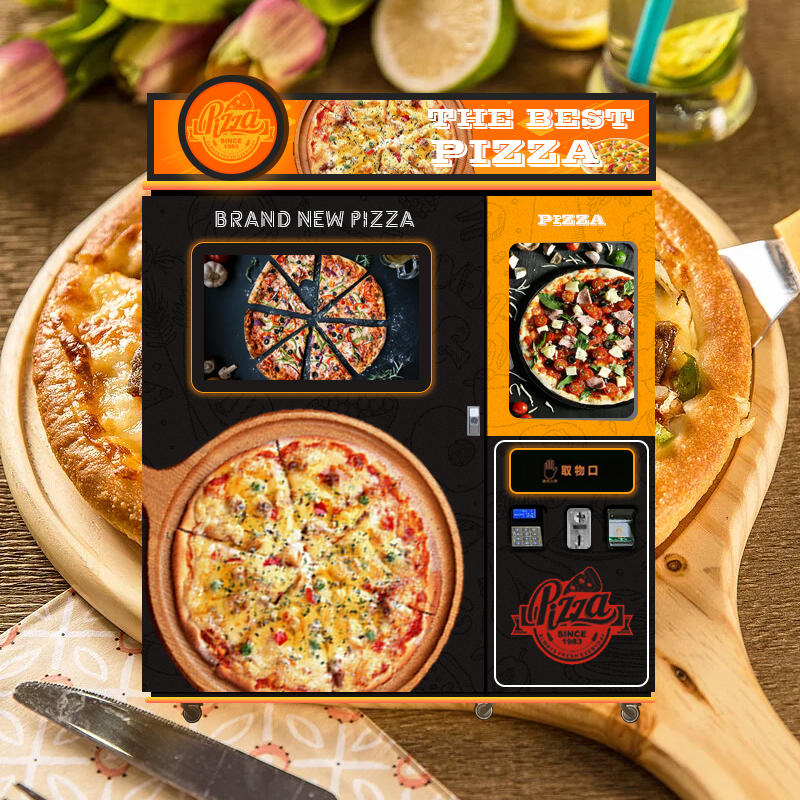 Large capacity pizza smart vending machine Commercial supermarket hotel refrigerator vending machine