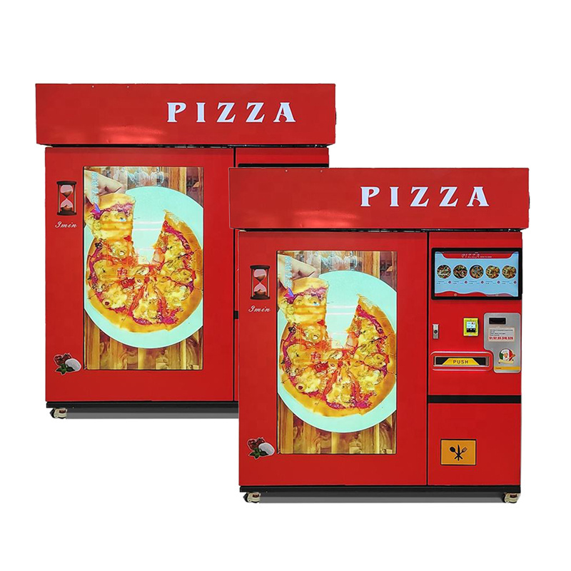 Hamburgers Vending Machine With Elevator In 24hours Pizza Robot Box Fresh Pizza Vending Machines Machine Machineautomated