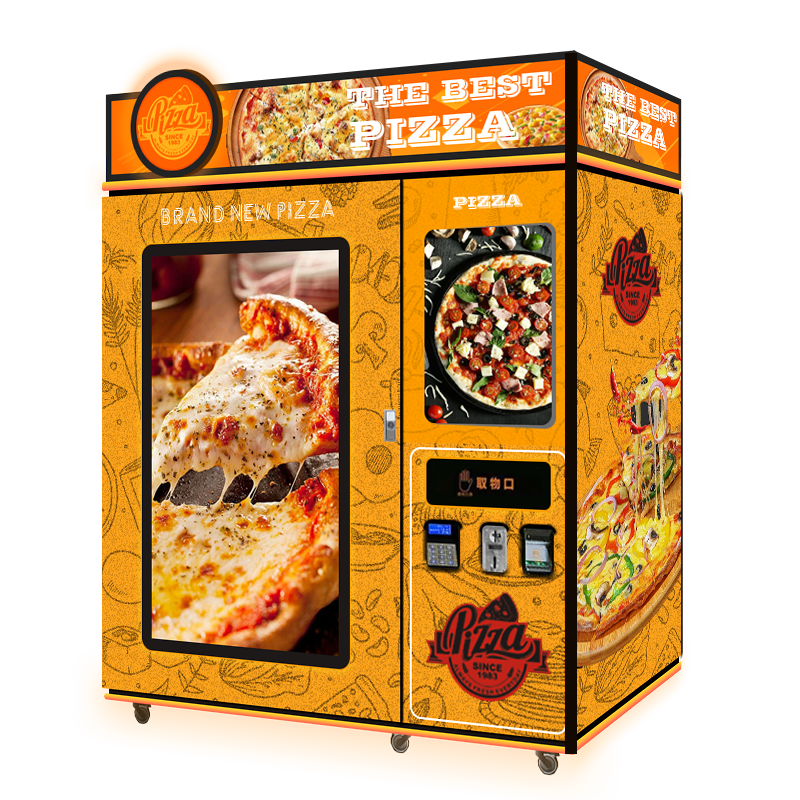 Large capacity pizza smart vending machine Commercial supermarket hotel refrigerator vending machine