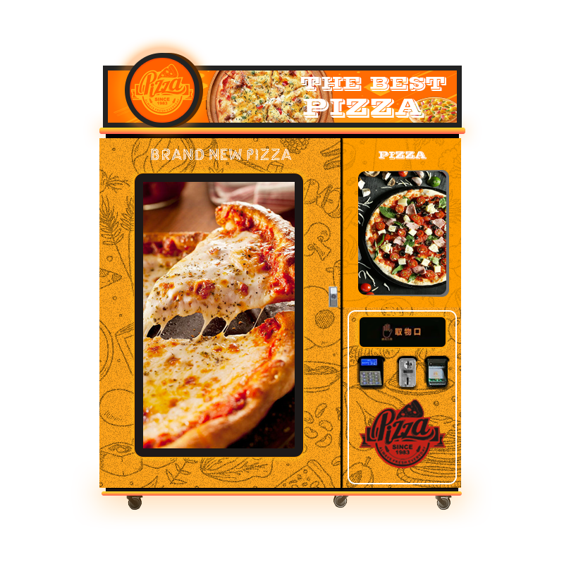 Large capacity pizza smart vending machine Commercial supermarket hotel refrigerator vending machine