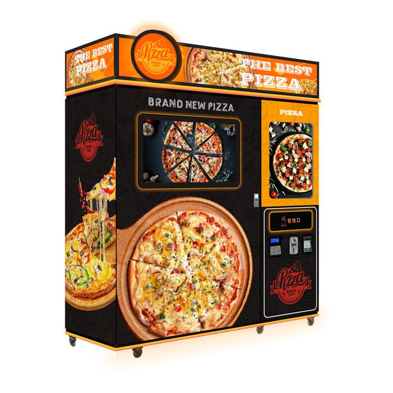 Big Touch Screen Advertising Pizza Vending Machine Factory Directly Pizza Making Vending Machine Pizza Robot