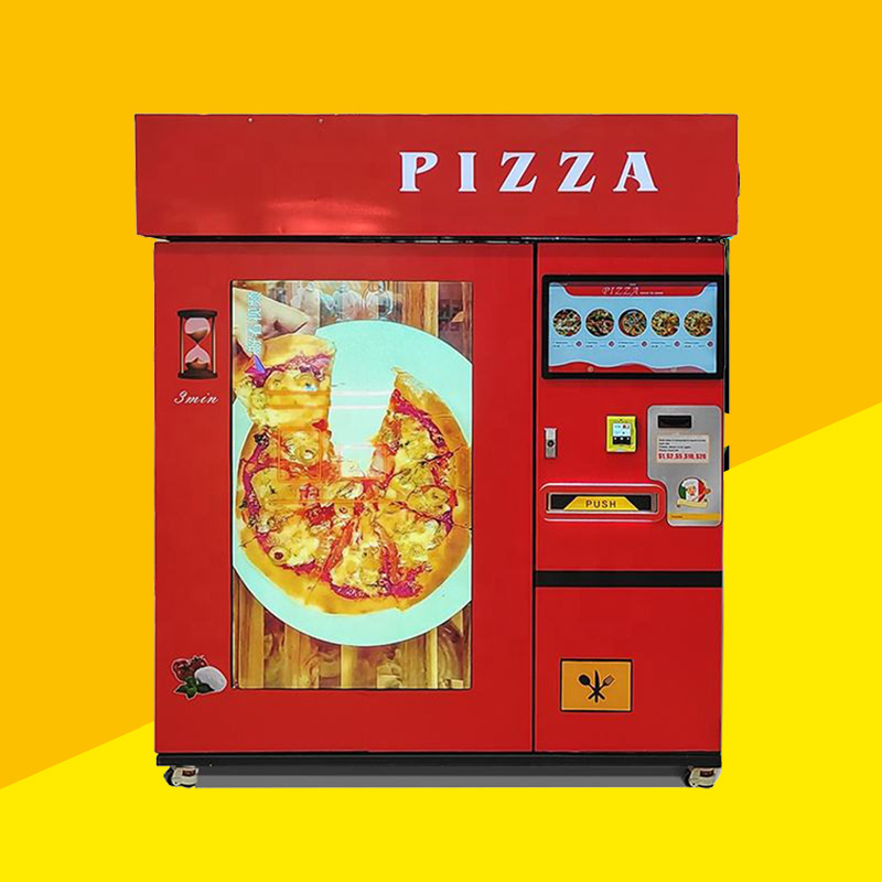 Hamburgers Vending Machine With Elevator In 24hours Pizza Robot Box Fresh Pizza Vending Machines Machine Machineautomated