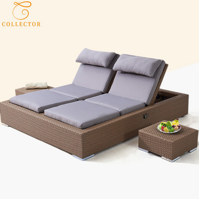 Pool Lounge sun Loungers Swimming Pool outdoor Furniture Waterproof Outdoor Chaise Lounge Cushion