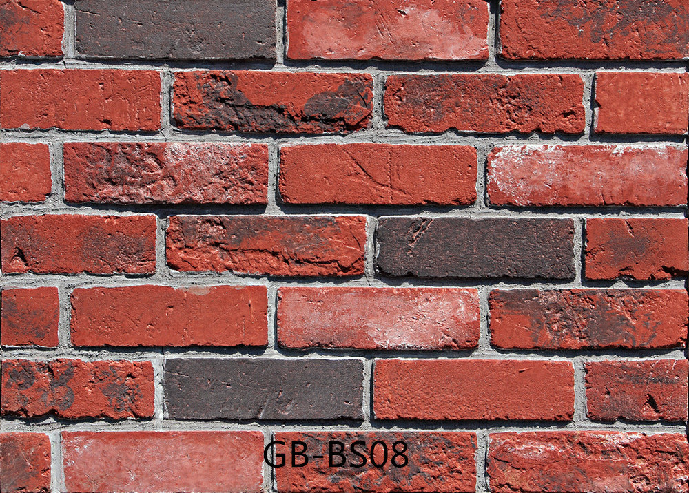 Exterior wall brick veneer