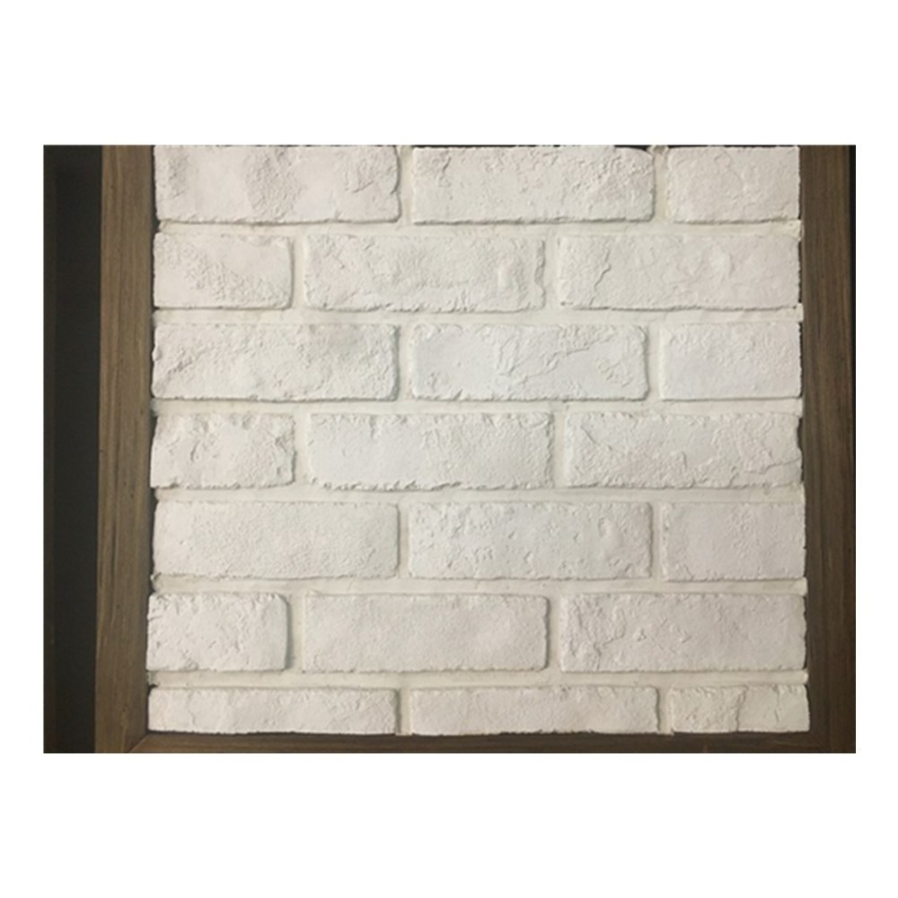 Concrete white color brick veneer exterior wall tile