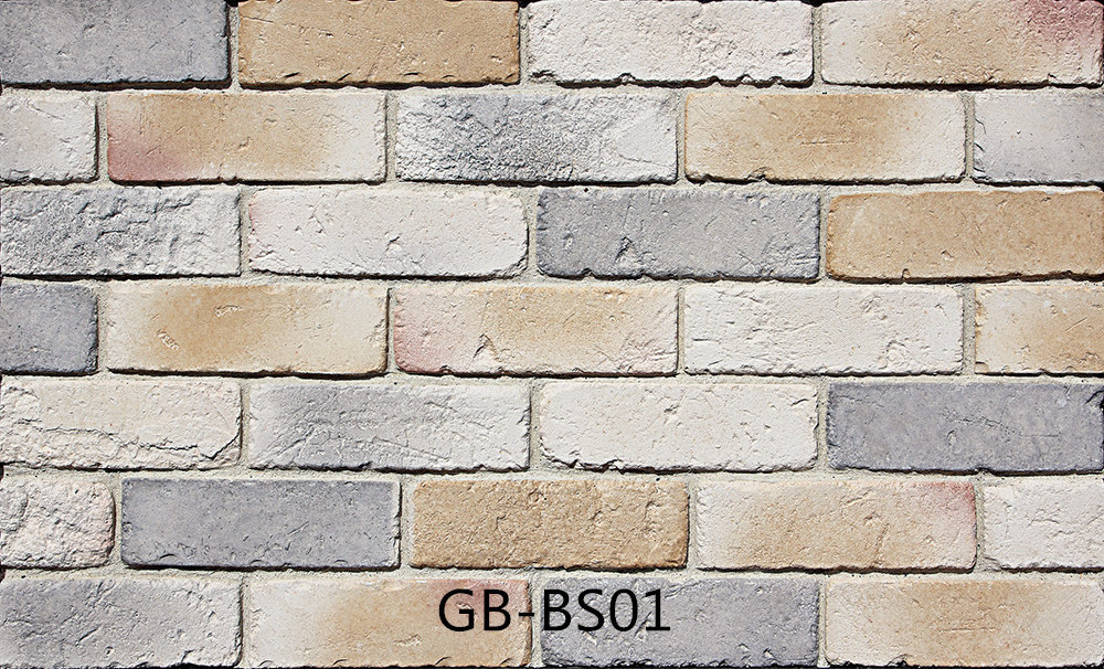 Exterior wall brick veneer