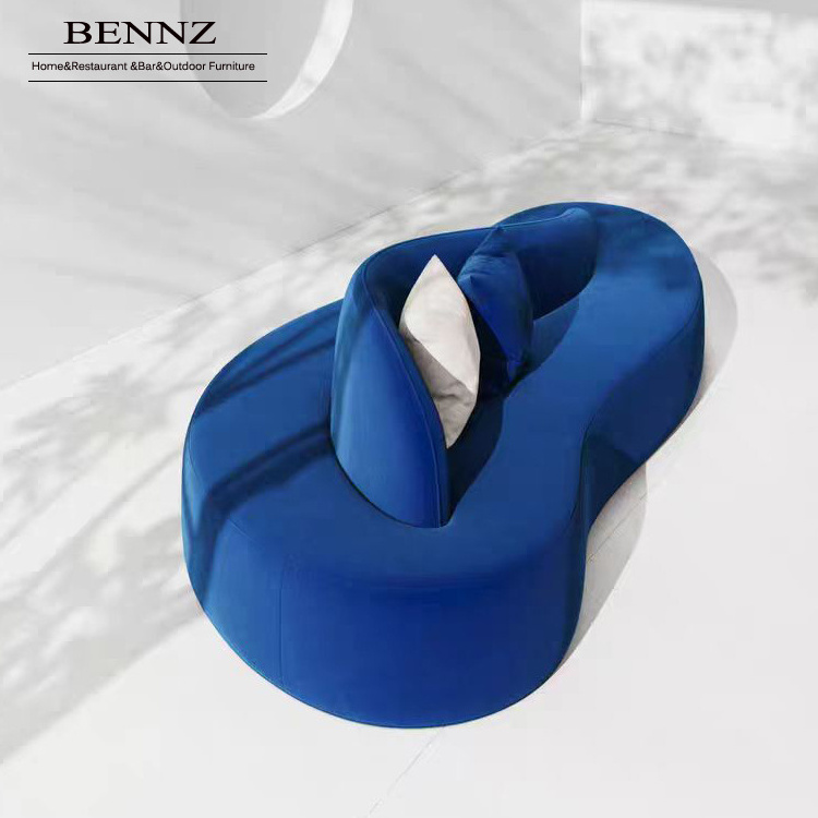 BENNZ FURNITURE reasonable price arabic floor s shaped  seating sofa for hotel shop