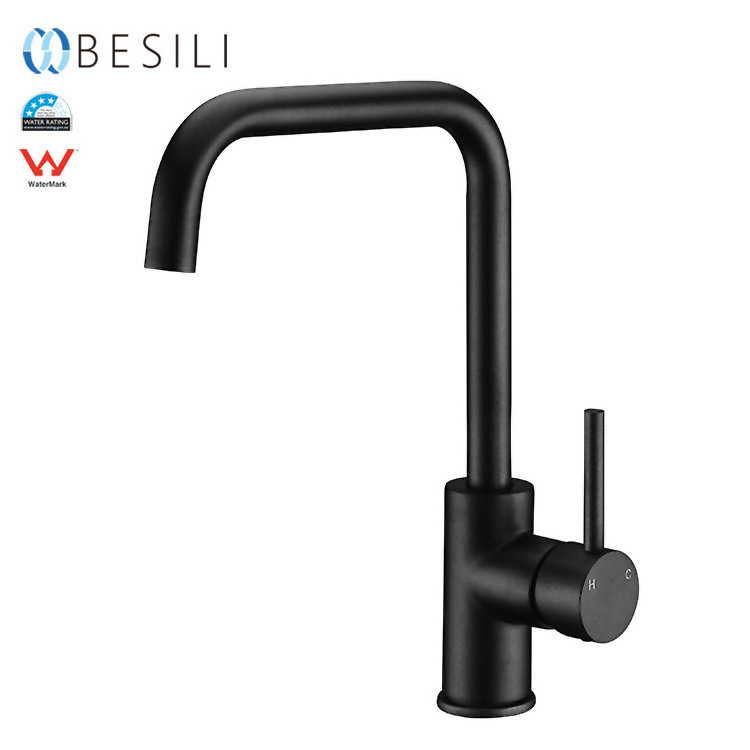 High quality Watermark single handle restaurant deck mount sink faucets kitchen mixer tap faucet