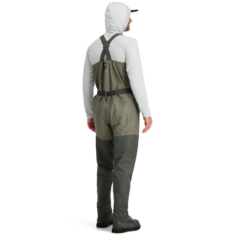 Bestex Custom Fly Fishing Waders Hunting Suit 3 Layer Waterproof Wading Pants with Neoprene Boots Waist Chest Fly Fishing Waders