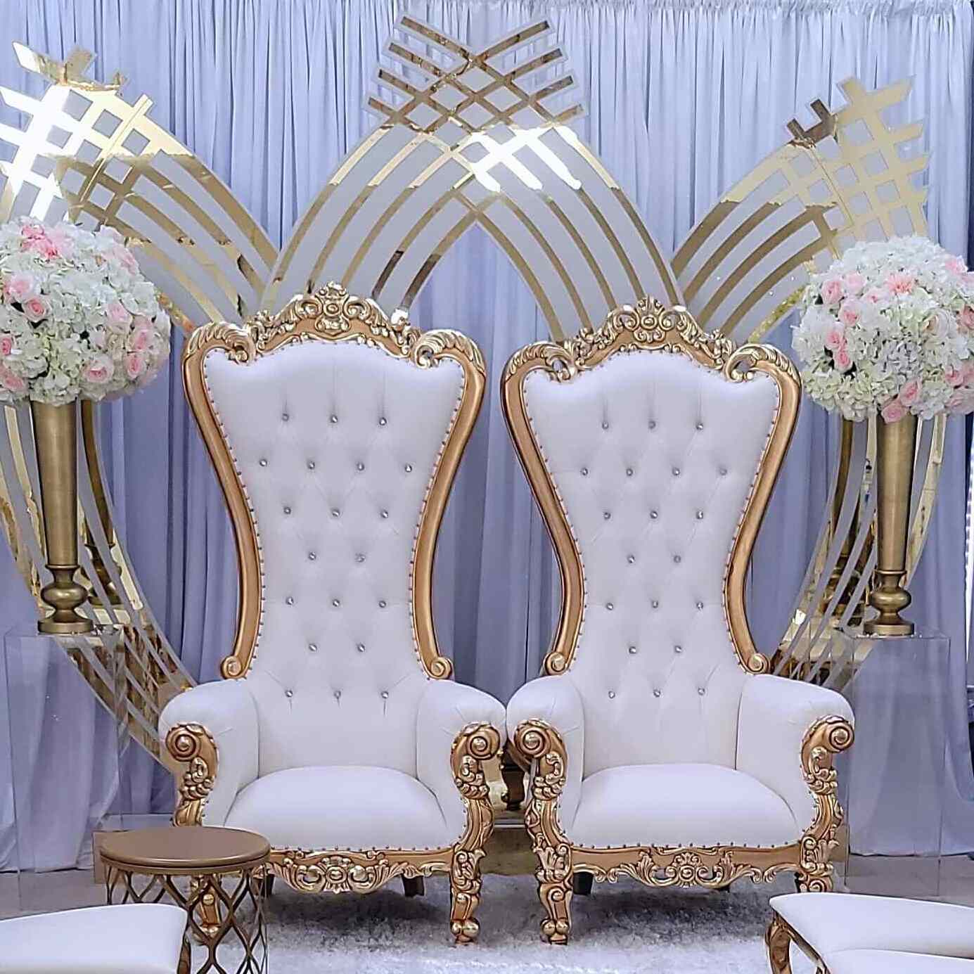 Luxury Wedding King Throne Chairs for Sale