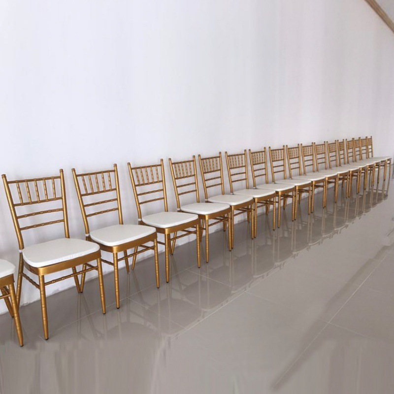 Durable Resin Metal Wood Wholesale Chiavari Chair for Wedding Rental