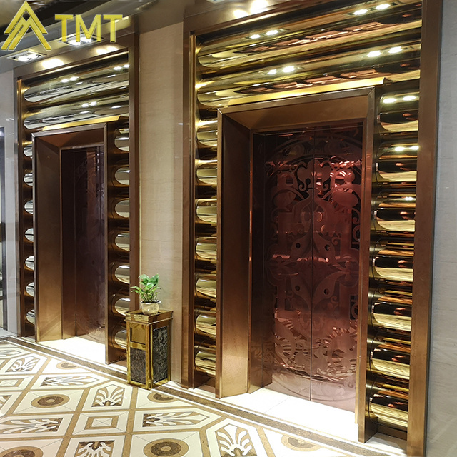 TMT Custom made restaurant decorative room divider wall panel commercial partition fancy room dividers