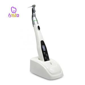 Dental Rotary Endodontic Endo Machine Wireless Smart Endo Motor with LED Built in Apex Locator 16:1 Contra Angle Handpiece