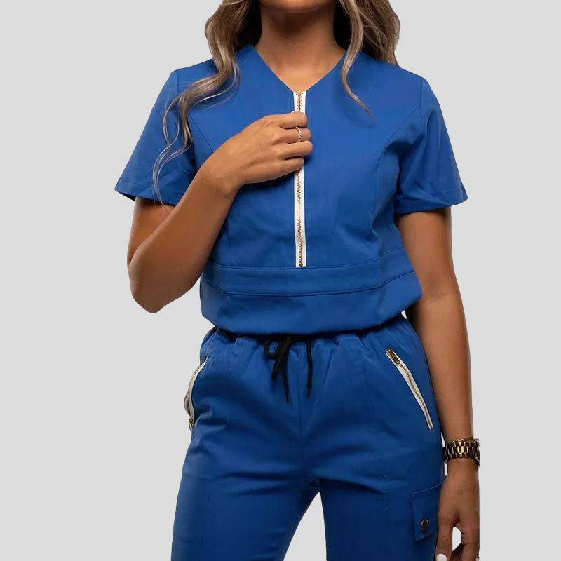 Bestex Dental Nursing Scrubs Uniforms Women Scrub Set Nurse Pants Unisex Uniforme De Hospital Top Uniform Sets