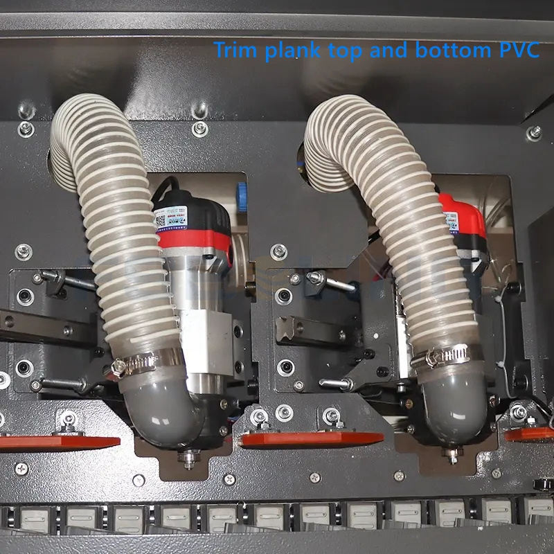 The latest small edge trimming before and after cutting automatic edge sealing machine