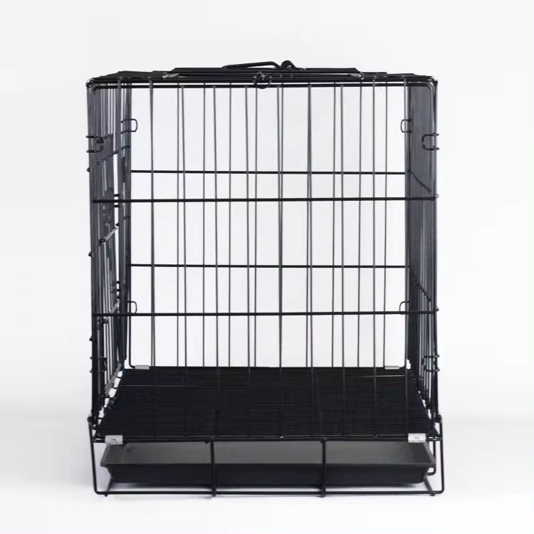 2 Door 48 42 Inch Stackable Modern Heavy Duty Dog Crate For Large Dogs