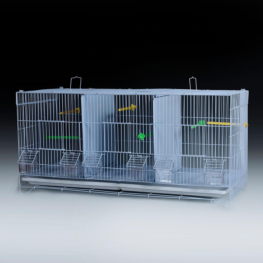 Wholesale hot selling luxury parrot large bird cage bird nest supplies stainless steel pet large breeding bird cage