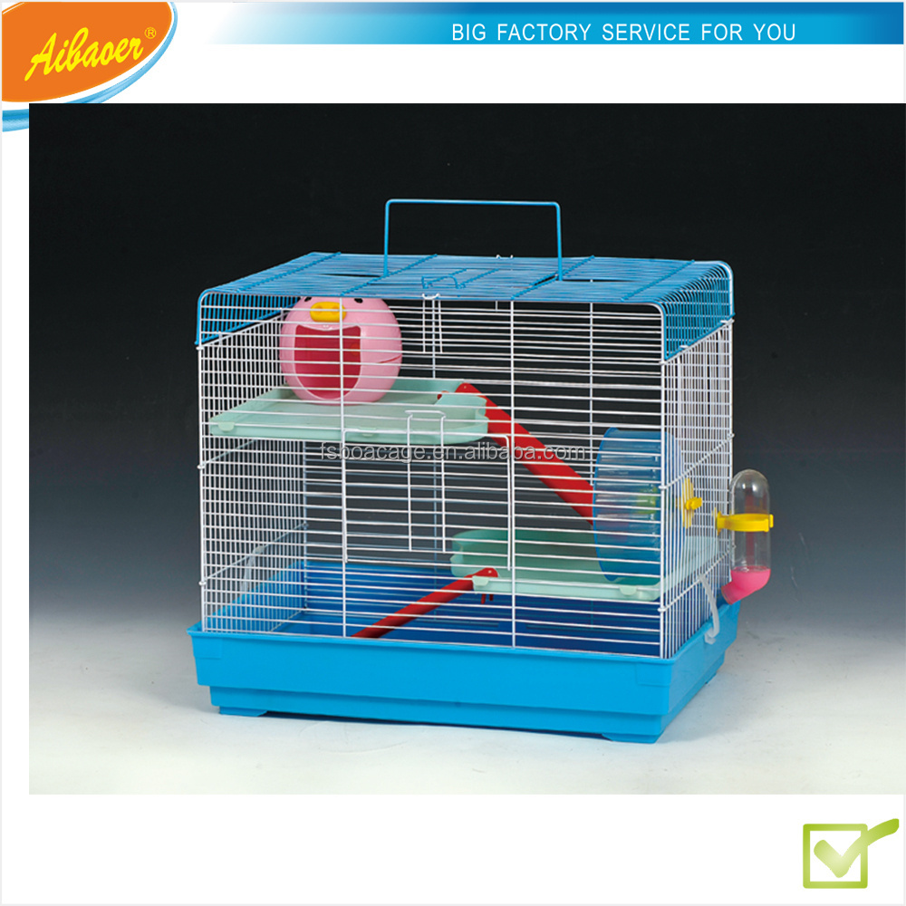 M033 Manufacturer wholesale custom acrylic luxury foldable carrier portable hamster cage