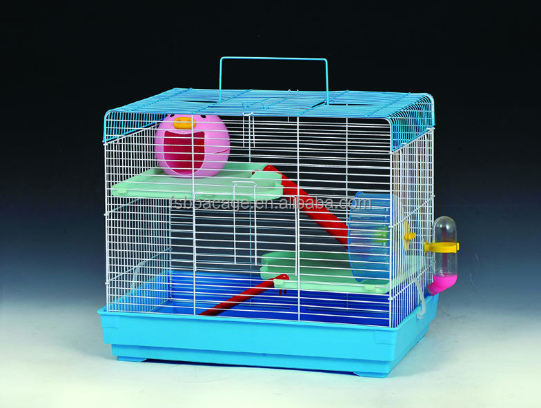 M033 Manufacturer wholesale custom acrylic luxury foldable carrier portable hamster cage