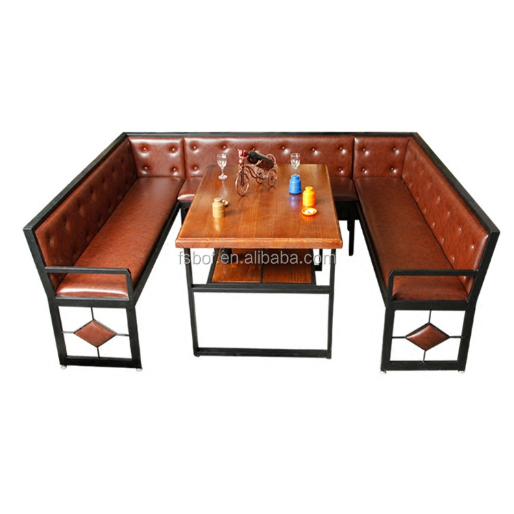 new design retro diner booths wholesale restaurant furniture club furniture tables and industrial chairs single cafe chair sofa