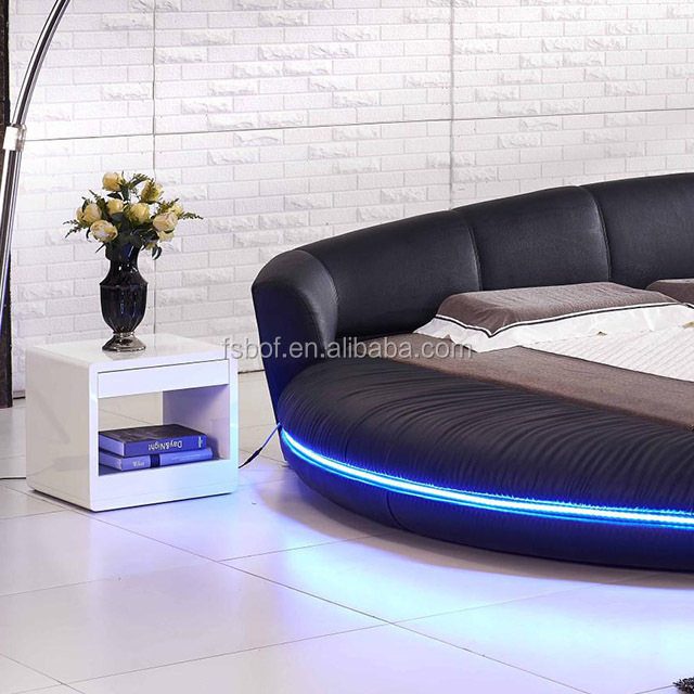 cheap used bedroom furniture modern round bed designs rotating beds A601