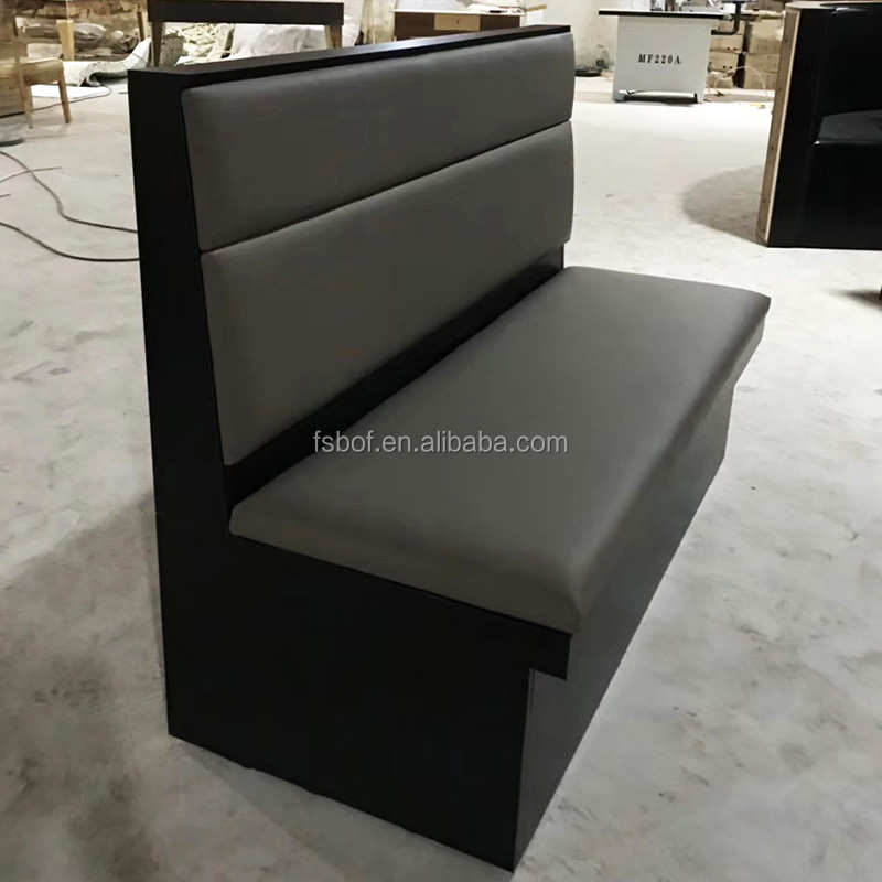 Foshan restaurant furniture  half round booth seating for high end coffee shop