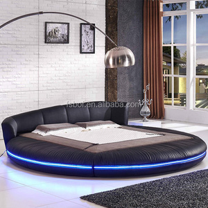 cheap used bedroom furniture modern round bed designs rotating beds A601