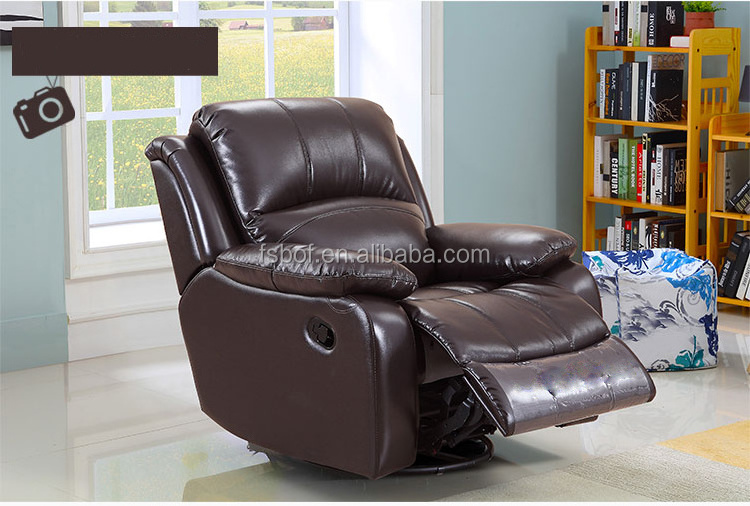 factory wholesale recliner single chair, modern recliner leisure chair, recliner sofa in purple SC-40