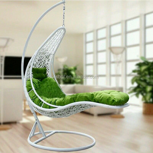 boat design outdoor patio swing hanging pod chair adult swing chair F32