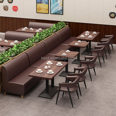 Milk tea dessert shop table and chair combination simple fast food restaurant casual western food cafe hot pot restaurant sofa