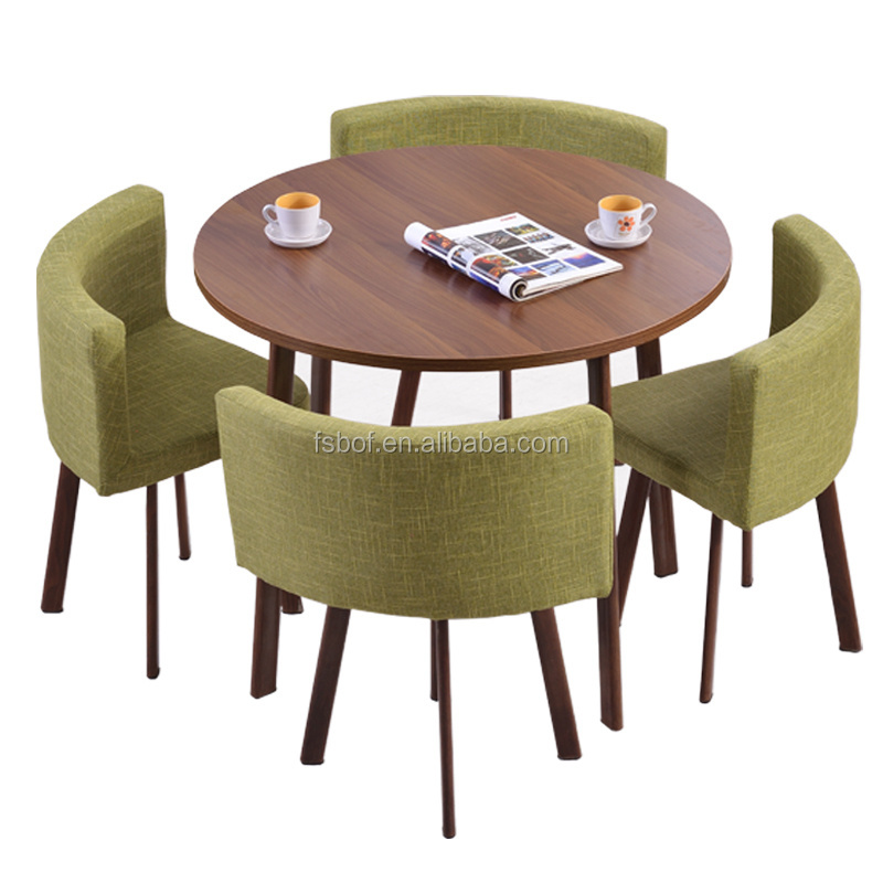 fashion city hotel project new design china restaurant booths cafe furniture dining round table and chair set R1744