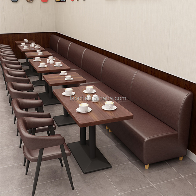 Milk tea dessert shop table and chair combination simple fast food restaurant casual western food cafe hot pot restaurant sofa