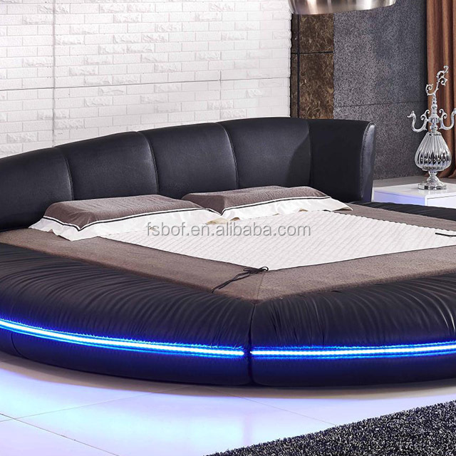 cheap used bedroom furniture modern round bed designs rotating beds A601