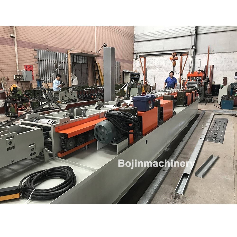 Thickness Galvanized Steel Roof Trim Edge Making Machine Drip Edge Roll Forming Machine