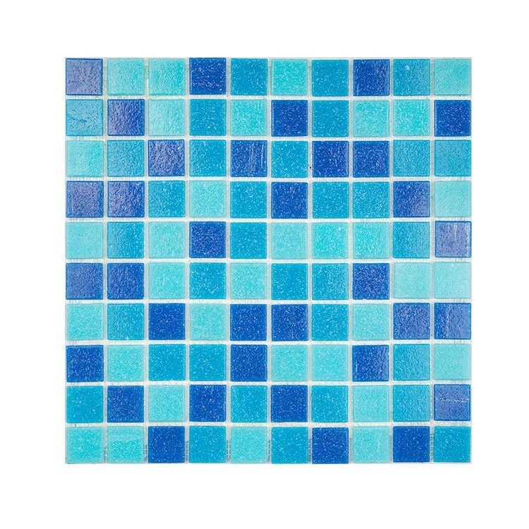 Old Pink 3x3 Cheap Glass Mosaic Glazed Ceramic Swimming Pool Tile