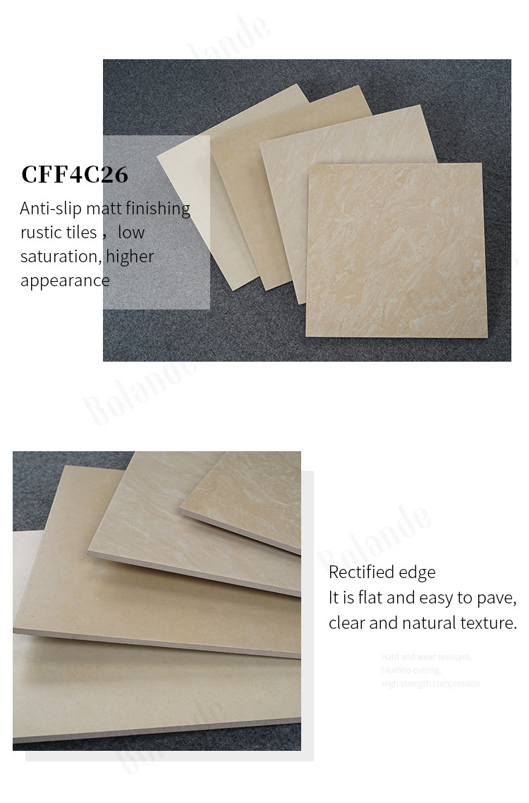 16x16 Marble Nonslip Ceramic Glazed Rustic Porcelain Kitchen Tiles for floor