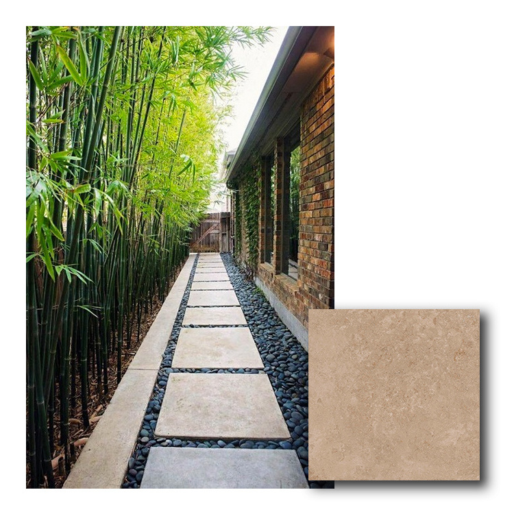 Stone Wall Low Price Car Parking Tiles Ceramic Garden Floor Non Slip Porcelain Antique Outdoor Glazed Tiles Exterior Tiles <0.5%