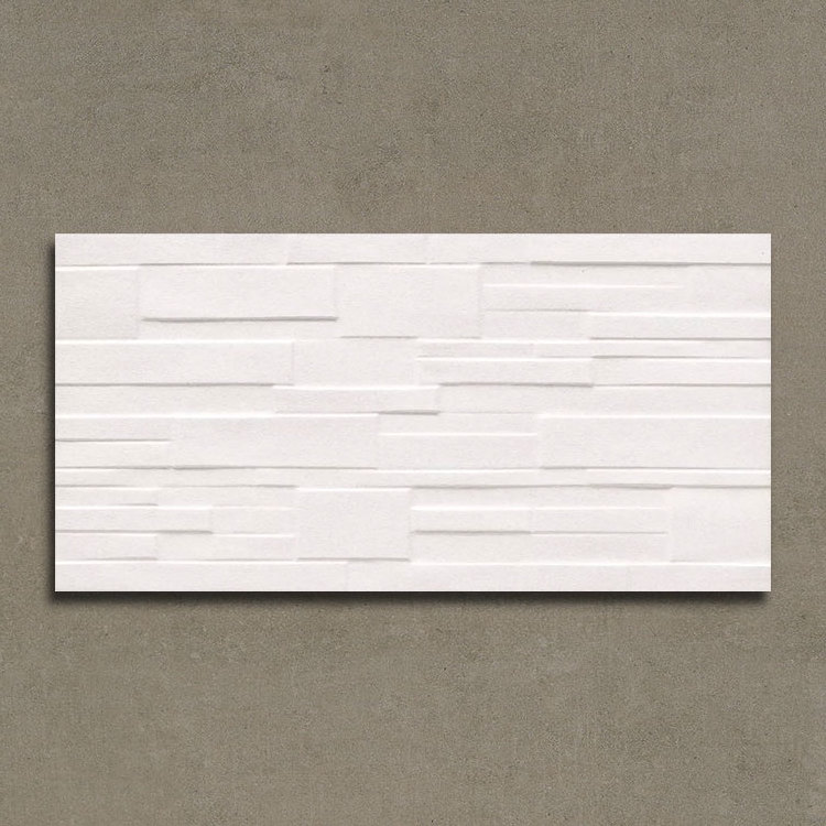 3d decorative new design white stone outdoor wall tiles