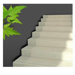 20Mm Ceramic Non Slip Exterior And Marble Texture Traverine Tile Rustic Rough Granite For Stair Treads Outdoor Stone Step