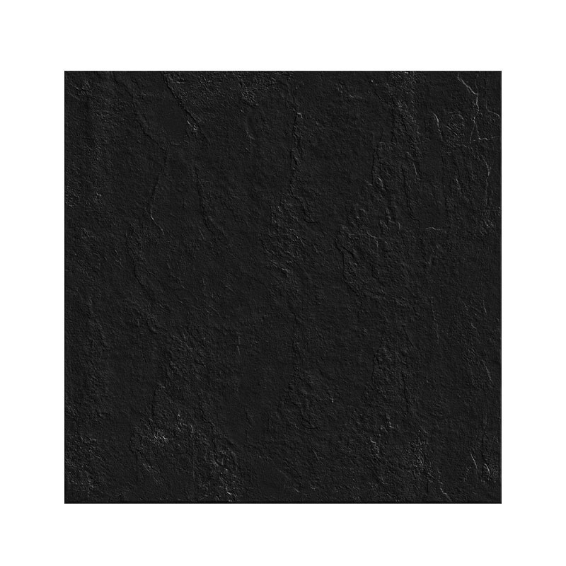 Super Black Rustic Anti-slip Rough Finish Surface Matte Porcelain Bathroom Flooring Tiles for Restaurant