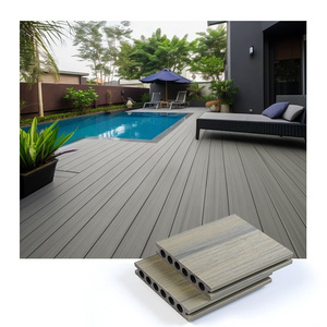 Pool UV Resistant Pvc Plastic Tile Waterproof Wood Anti Technics Outdoor WPC Decking